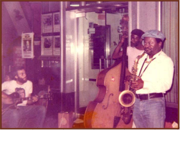 Bill Bachmann w/
Jamel Chisolm Jazz Band - 
7th Avenue, NYC